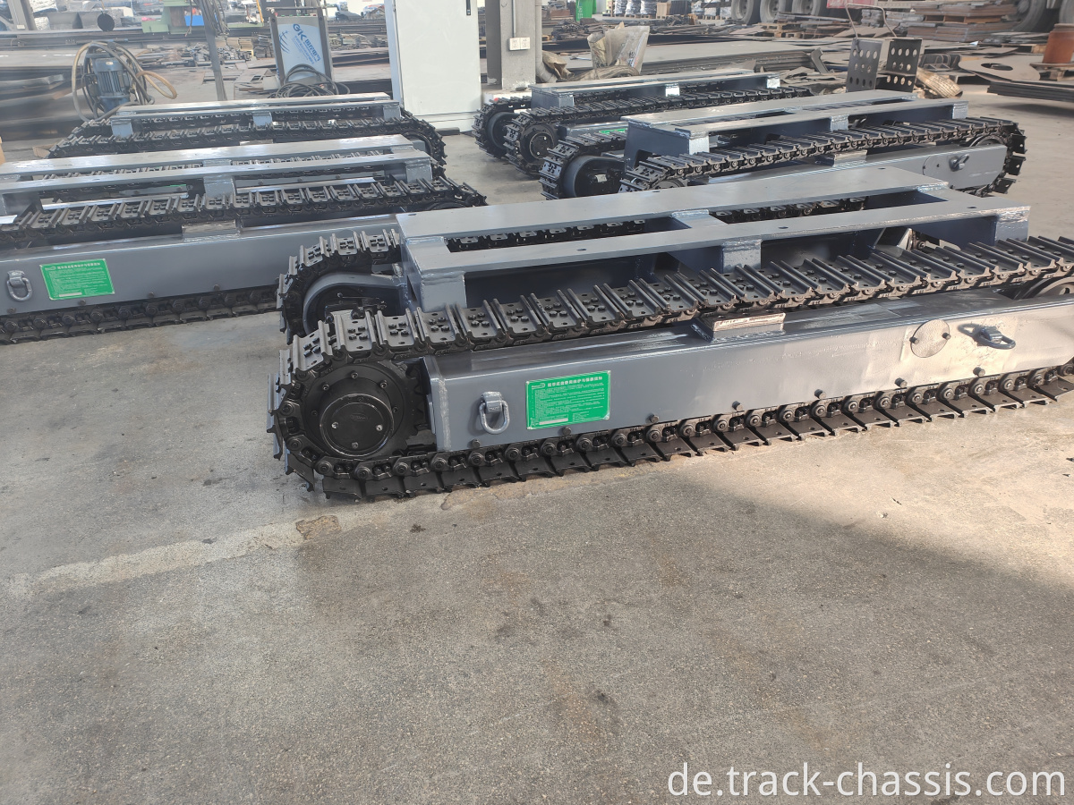 Gute Preisstrecke Fahrwerk Chasis für das Bergbau Mobile Crusher.